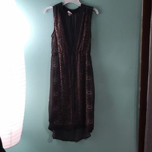 Brown merona thin dress